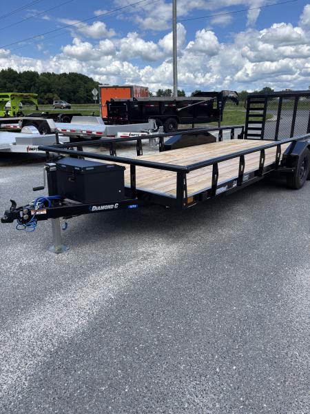 New 2026 Diamond C Trailers 24524 gtu 20' Utility Trailer