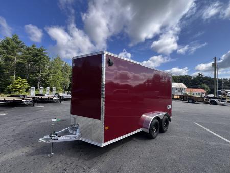 New 2027 High Country 7x14 + 18" V-Nose/ XLT Aluminum trailer / 7'interior -7000GVW
