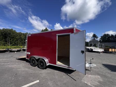 New 2027 High Country 7x14 + 18  V-Nose/ XLT Aluminum trailer / 7'interior -7000GVW
