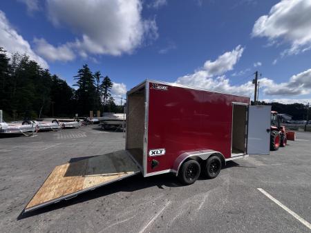 New 2027 High Country 7x14 + 18" V-Nose/ XLT Aluminum trailer / 7'interior -7000GVW