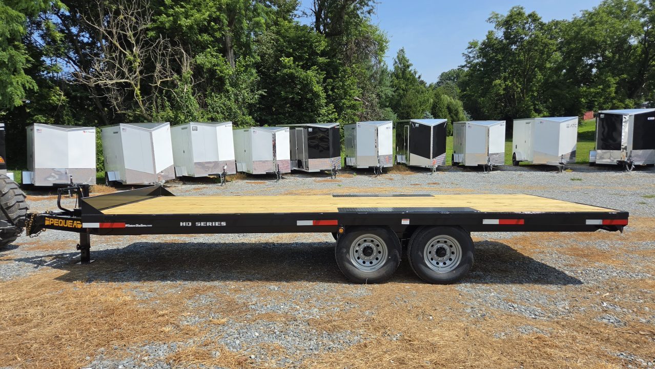 New 2027 Pequea Trailers 20' HD Deckover Trailer