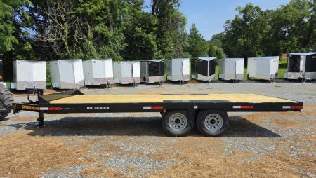 New 2027 Pequea Trailers 20' HD Deckover Trailer