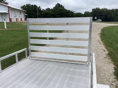 Used 2024 Sure-Trac 82X14 Aluminum Utility Trailer, 3K