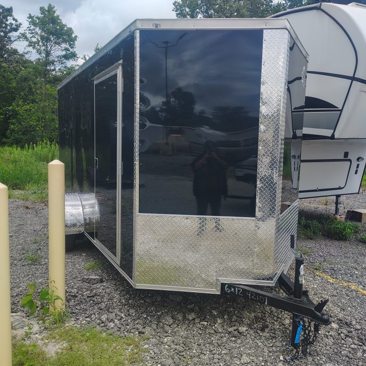 New 2026 Maximum Cargo Trailers 6X12 SA, 6'6" interior height, 3.5k axle, .080 polycore Cargo / Enclosed Trailer