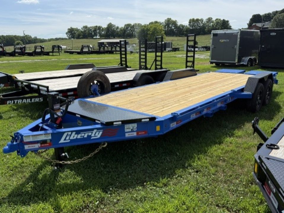 New 2027 Liberty 83”x22’ 15.4K EQUIPMENT TRAILER W/ MAMMOTH RAMPS Equipment Trailer
