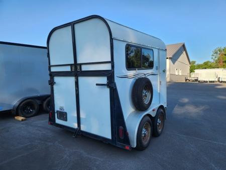 Used 2007 Cotner Trailers 2 horse Stock / Stock Combo Trailer