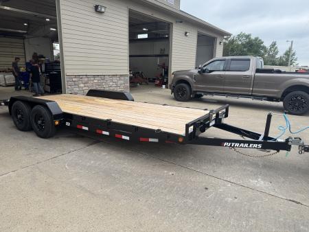 New 2027 PJ Trailers CD202 Equipment Trailer