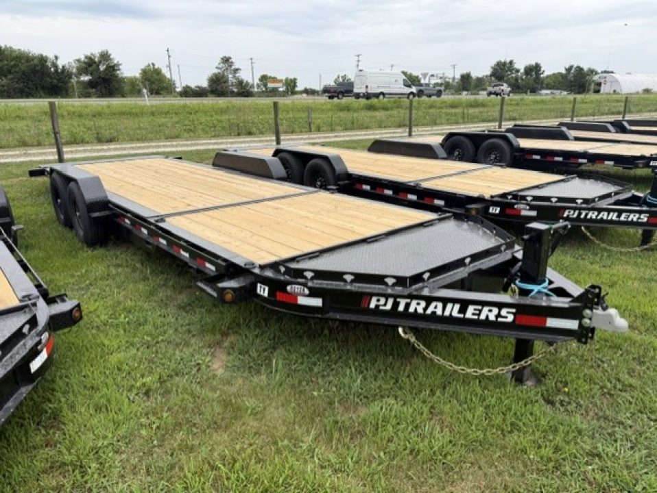 New 2027 PJ Trailers 83"X22 TY (16+6) Tilt Trailer