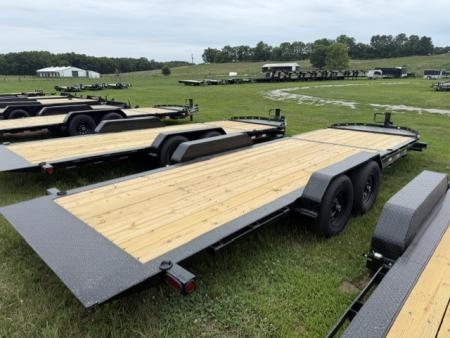 New 2027 PJ Trailers 83"X22 TY (16+6) Tilt Trailer