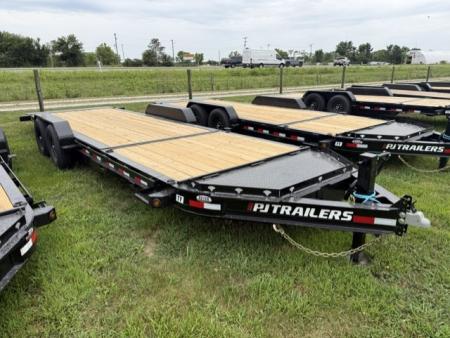 New 2027 PJ Trailers 83"X22 TY (16+6) Tilt Trailer