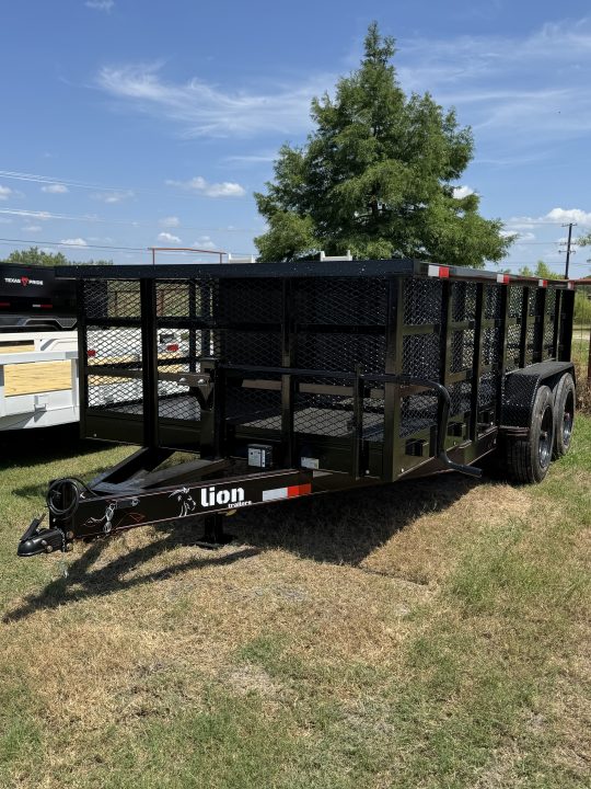 New 2026 Lion Trailers 16FTHTT-1364 Utility Trailer