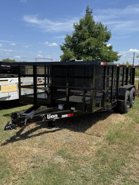 New 2026 Lion Trailers 16FTHTT-1364 Utility Trailer