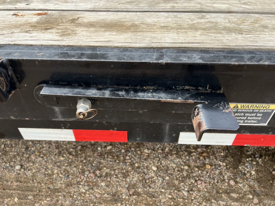 Used 2014 Load Trail 22' Tiltbed Equipment Tilt Trailer