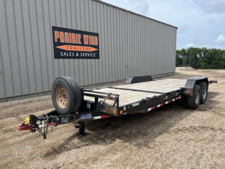 Used 2014 Load Trail 22' Tiltbed Equipment Tilt Trailer