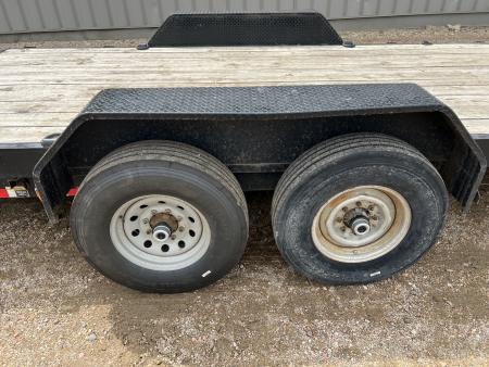 Used 2014 Load Trail 22' Tiltbed Equipment Tilt Trailer
