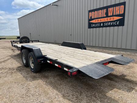 Used 2014 Load Trail 22' Tiltbed Equipment Tilt Trailer