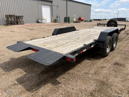 Used 2014 Load Trail 22' Tiltbed Equipment Tilt Trailer