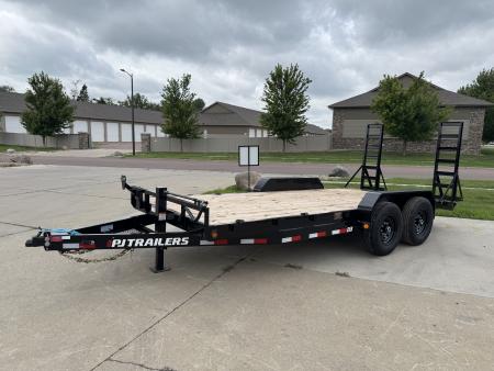 New 2023 PJ TRAILERS 83  x 18' CC Equipment Trailer