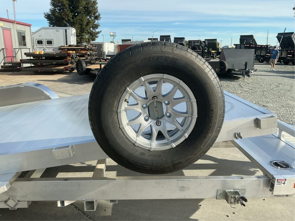 New 2027 Aluma 8820H-TILT-TA-EL-RTD 7FT X 20FT Tilt Trailer