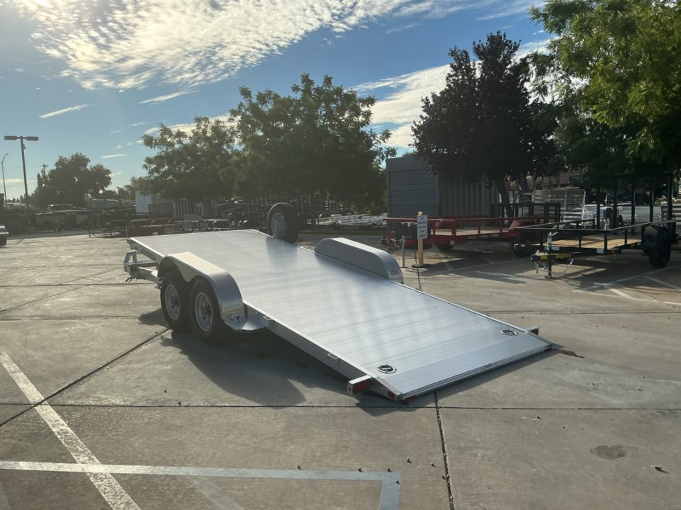 New 2027 Aluma 8218H-TILT-TA-EL-RTD 7FT X 18FT 9990 GVW Tilt Trailer