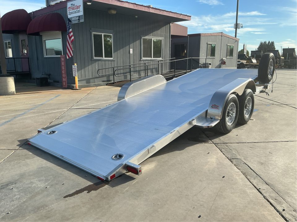 New 2027 Aluma 8218H-TILT-TA-EL-RTD 7FT X 18FT 9990 GVW Tilt Trailer