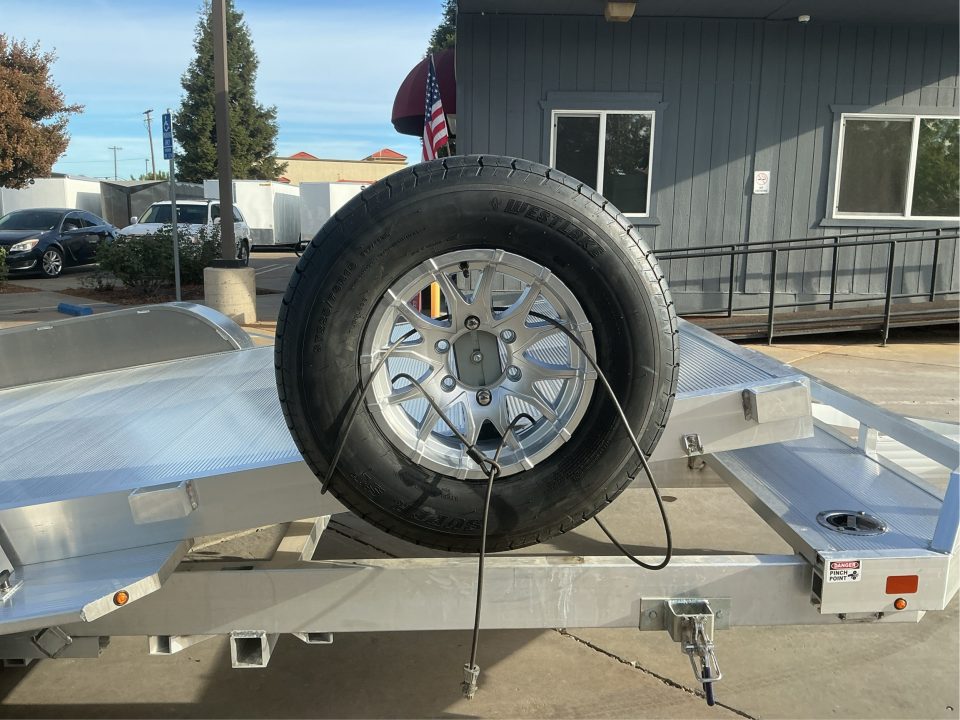 New 2027 Aluma 8218H-TILT-TA-EL-RTD 7FT X 18FT 9990 GVW Tilt Trailer