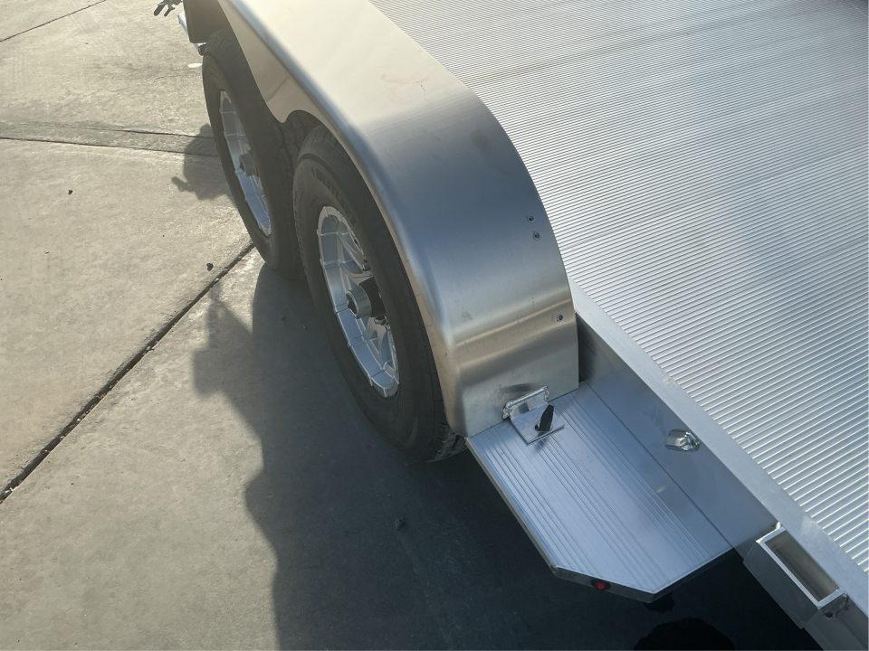 New 2027 Aluma 8218H-TILT-TA-EL-RTD 7FT X 18FT 9990 GVW Tilt Trailer