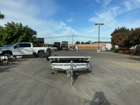 New 2027 Aluma 8218H-TILT-TA-EL-RTD 7FT X 18FT 9990 GVW Tilt Trailer