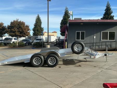 New 2027 Aluma 8218H-TILT-TA-EL-RTD 7FT X 18FT 9990 GVW Tilt Trailer
