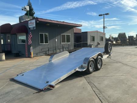 New 2027 Aluma 8218H-TILT-TA-EL-RTD 7FT X 18FT 9990 GVW Tilt Trailer