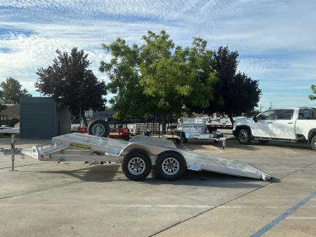New 2027 Aluma 8218H-TILT-TA-EL-RTD 7FT X 18FT 9990 GVW Tilt Trailer