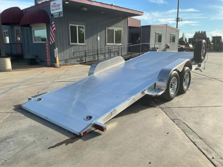 New 2027 Aluma 8218H-TILT-TA-EL-RTD 7FT X 18FT 9990 GVW Tilt Trailer