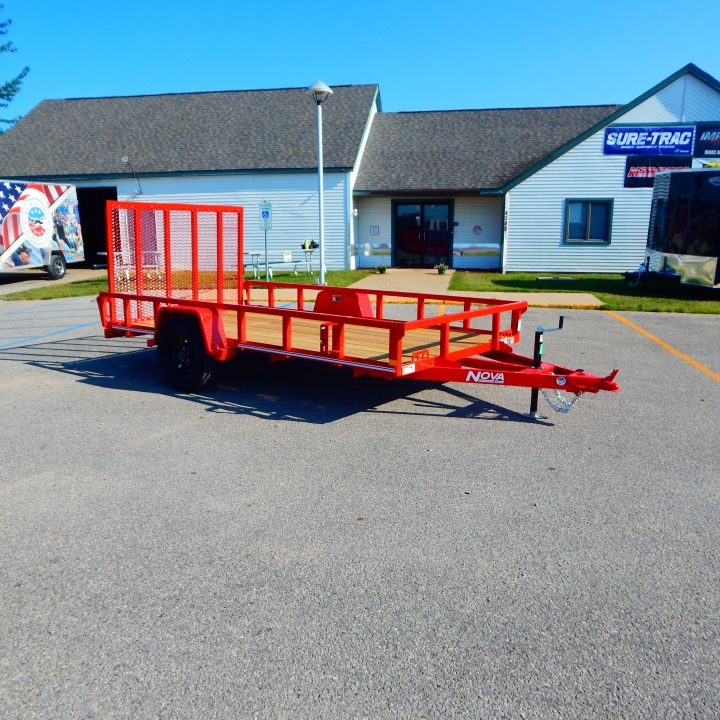 New 2027 Impact Trailers 76 x 12 Nova Tube Top Utility 3K Idler Utility Trailer