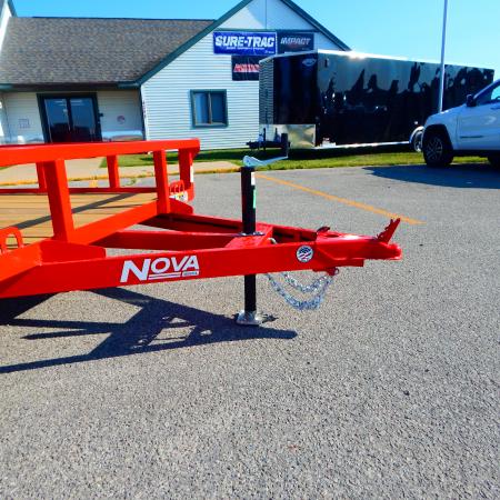 New 2027 Impact Trailers 76 x 12 Nova Tube Top Utility 3K Idler Utility Trailer