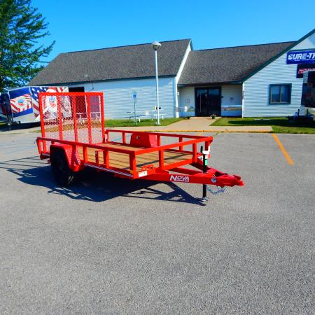 New 2027 Midsota 66 x 10 Nova Tube Top Utility 3K Utility Trailer
