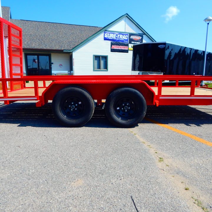 New 2027 Midsota 82 x 16 Nova Tube Top Utility 7k Utility Trailer