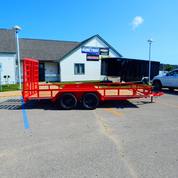 New 2027 Midsota 82 x 16 Nova Tube Top Utility 7k Utility Trailer