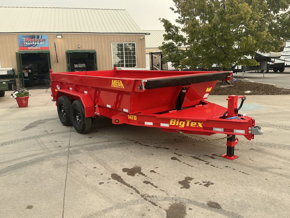 New 2027 Big Tex 14TD-7x14C2A-BK Dump Trailer