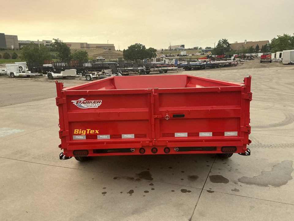 New 2027 Big Tex 14TD-7x14C2A-BK Dump Trailer
