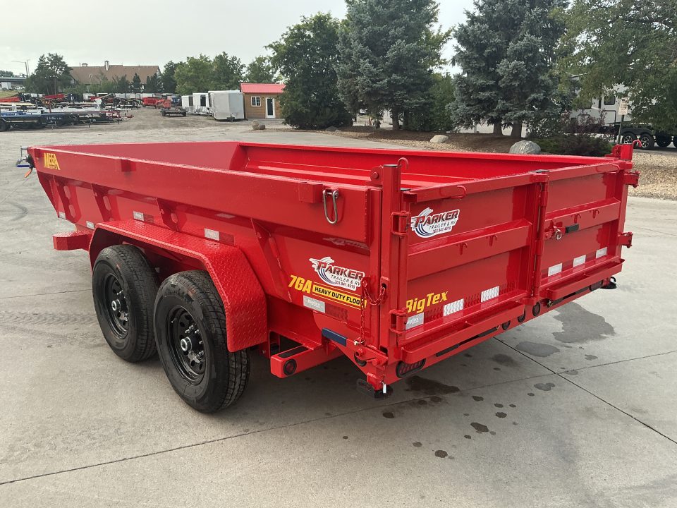 New 2027 Big Tex 14TD-7x14C2A-BK Dump Trailer