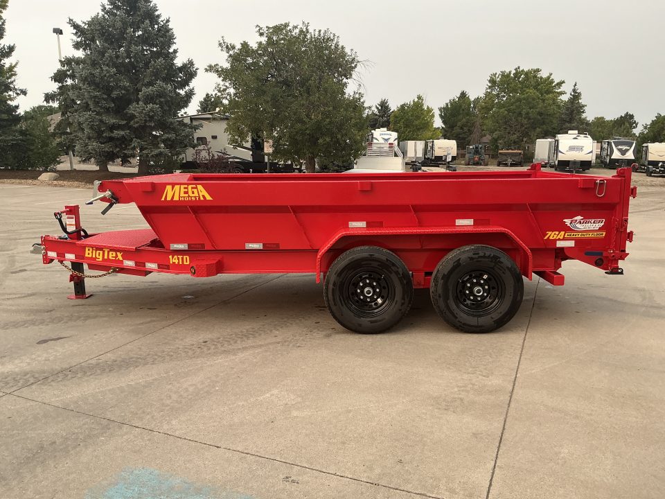 New 2027 Big Tex 14TD-7x14C2A-BK Dump Trailer