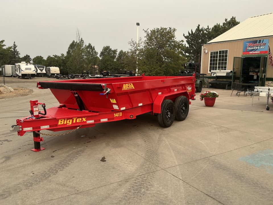 New 2027 Big Tex 14TD-7x14C2A-BK Dump Trailer