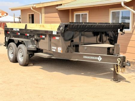 New 2026 Diamond T 7-14 Dump W/ 7 Gauge Floor/Wall 7K Axles