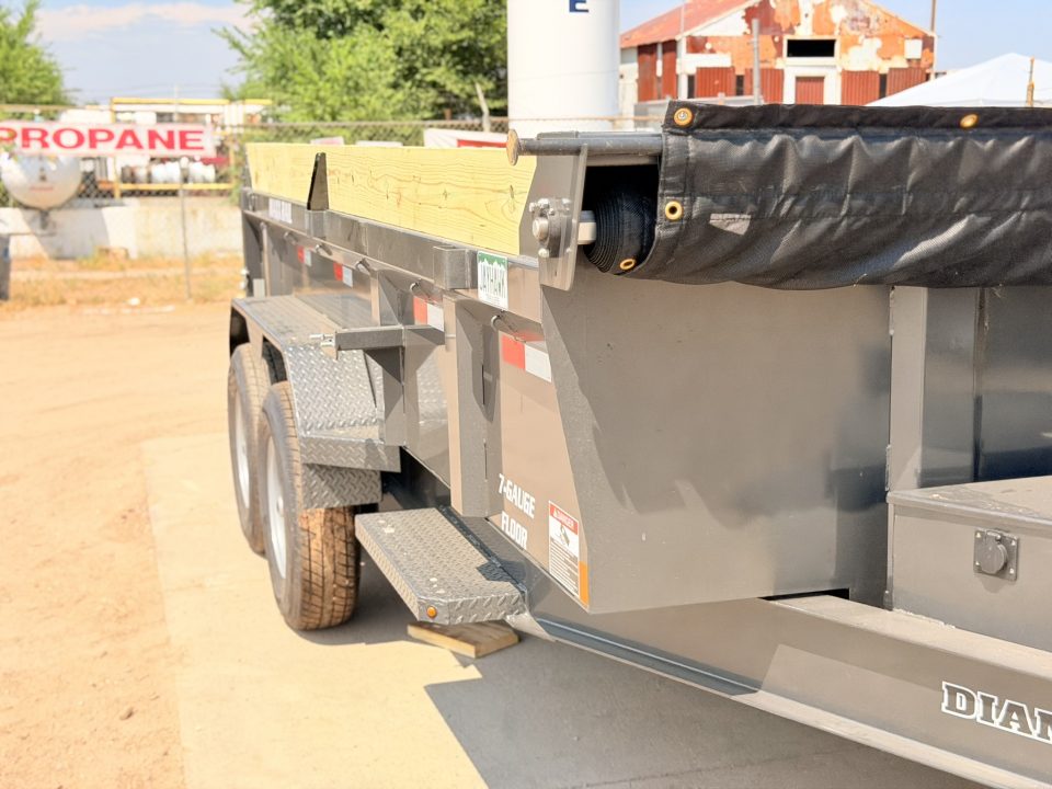 New 2026 Diamond T 7-14 Dump W/ 7 Gauge Floor/Wall 7K Axles