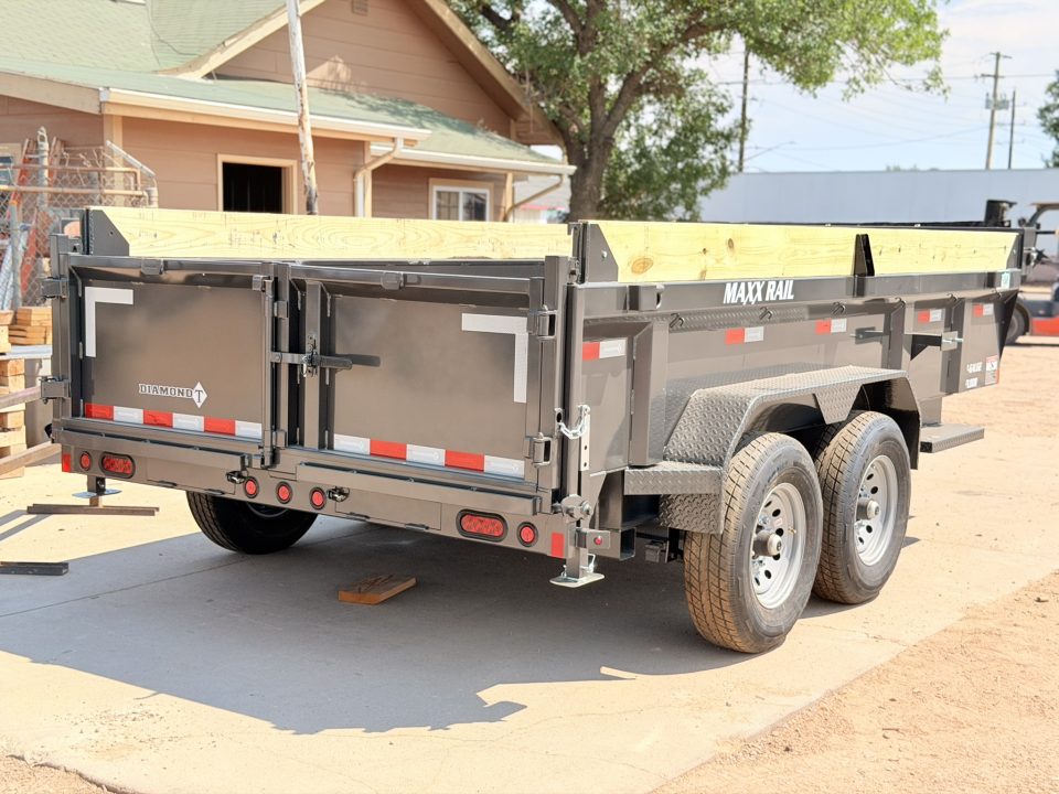 New 2026 Diamond T 7-14 Dump W/ 7 Gauge Floor/Wall 7K Axles