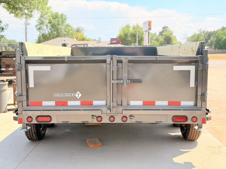 New 2026 Diamond T 7-14 Dump W/ 7 Gauge Floor/Wall 7K Axles