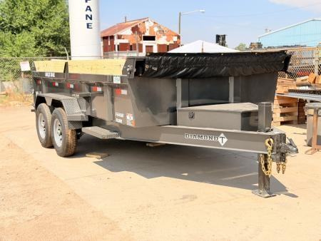 New 2026 Diamond T 7-14 Dump W/ 7 Gauge Floor/Wall 7K Axles
