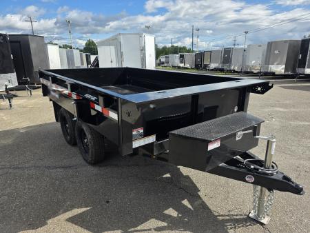 New 2026 Sure-Trac 6X10 7K DECKOVER Dump Trailer