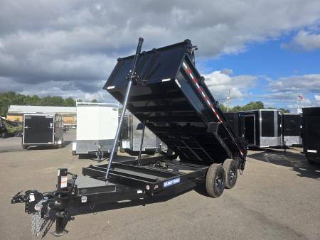 New 2026 Sure-Trac 7X14 14K - TELESCOPIC Dump Trailer