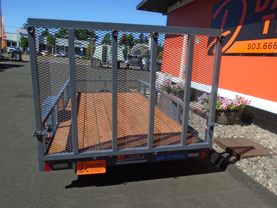 New 2027 Versatile Trailers 6X12 RAMP GATE Flatbed Trailer